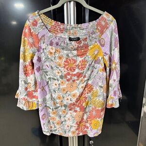 Papillon Floral Women’s Blouse